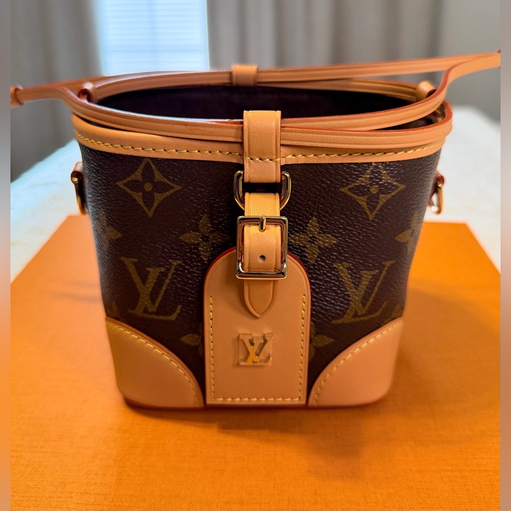 Louis Vuitton Brown and Tan Monogram Mini Bag